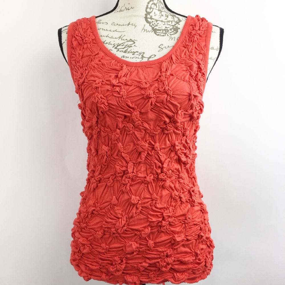 Dolcetti Orange Tank Top Small